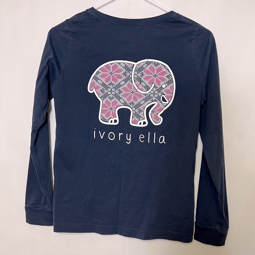 Ivory Ella long-sleeve T shirt